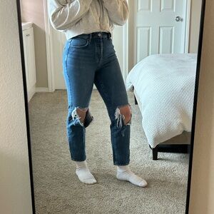 Pacsun High Rise Straight Jeans